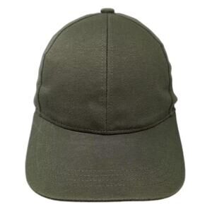 Melrose and Market Green Baseball Cap Hat 6 Panel Plain Adjustable OS Strapback